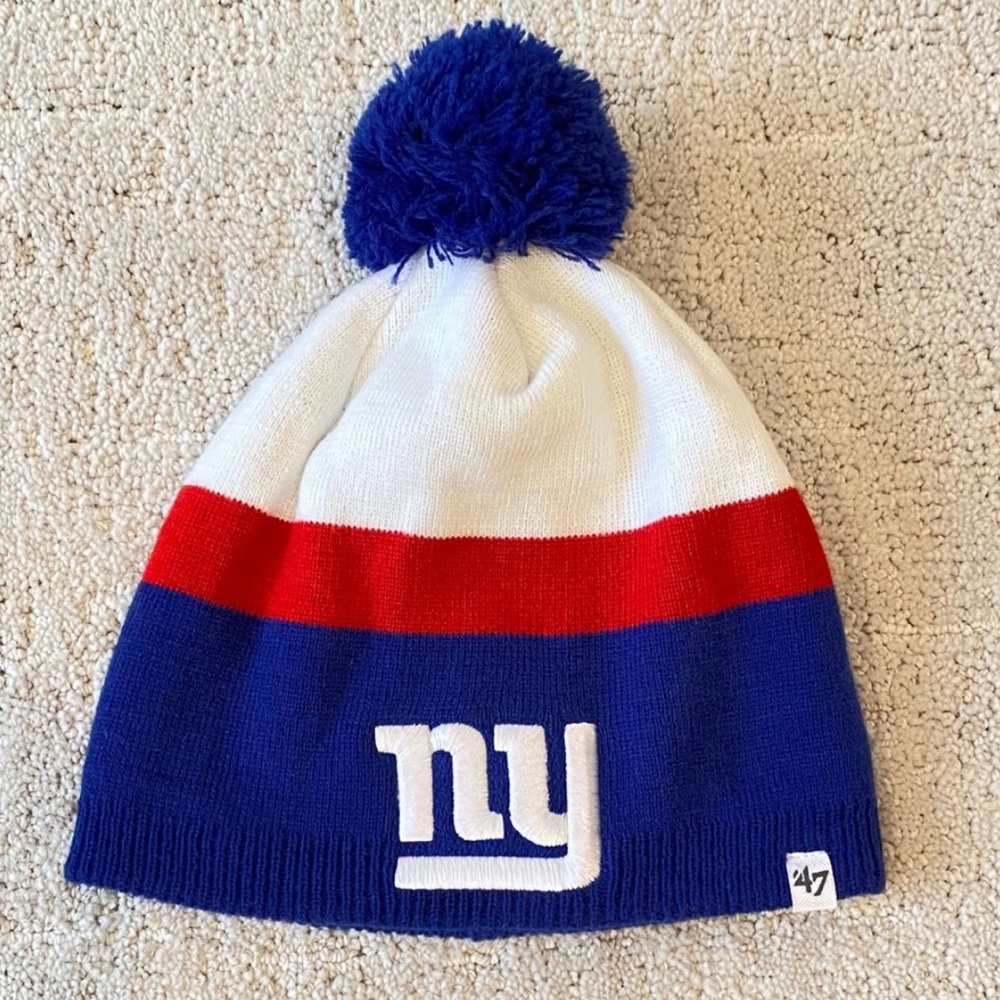 NWOT ‘47 Brand NY Giants Youth Winter Hat